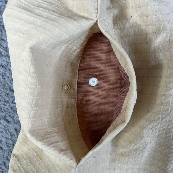 Lululemon Shirt Womens 10 Snap Utility Overshirt Contrast Pockets Shacket Safari - Picture 7 of 16